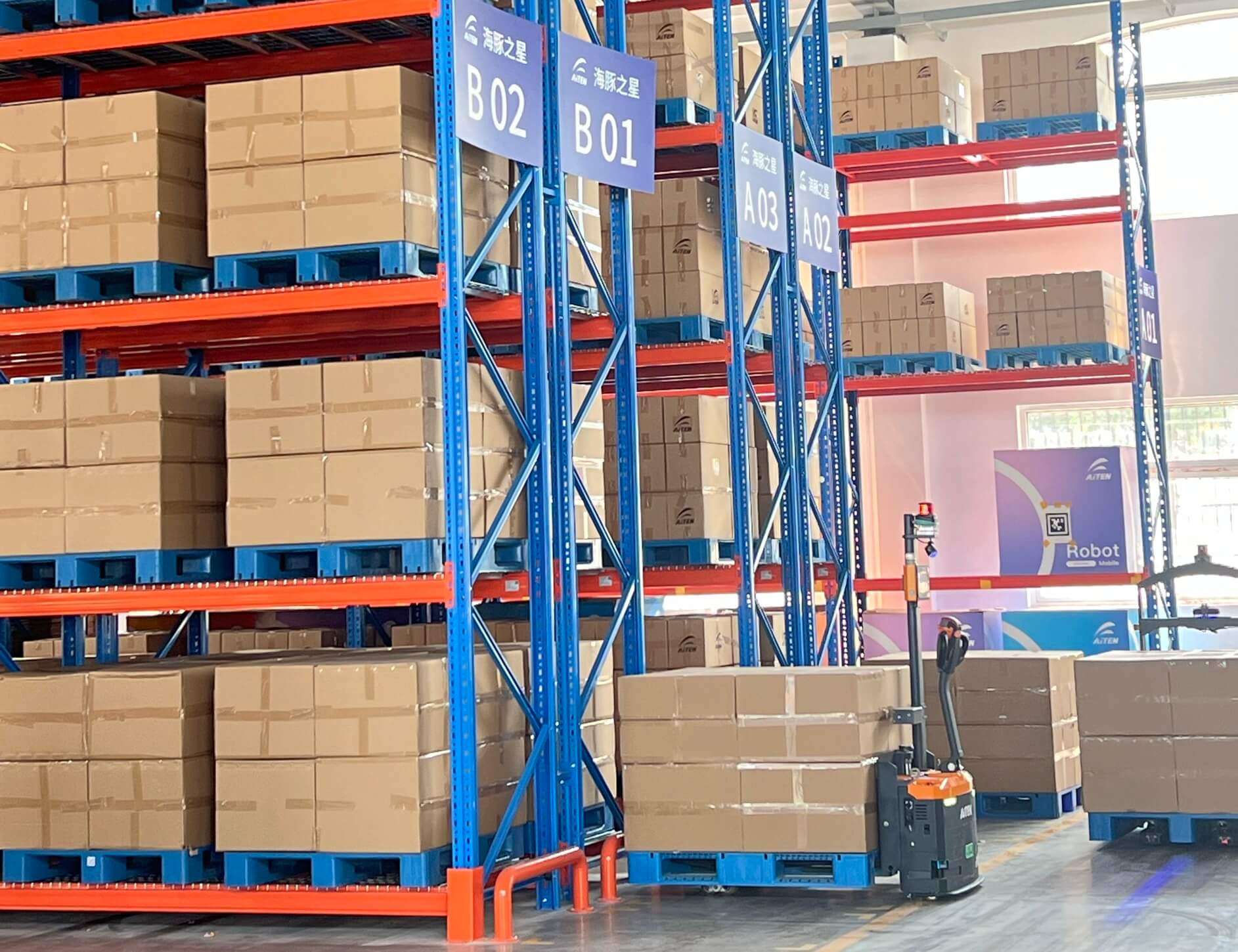 仓库中使用哪些机器人？了解自动化仓库机器人的类型